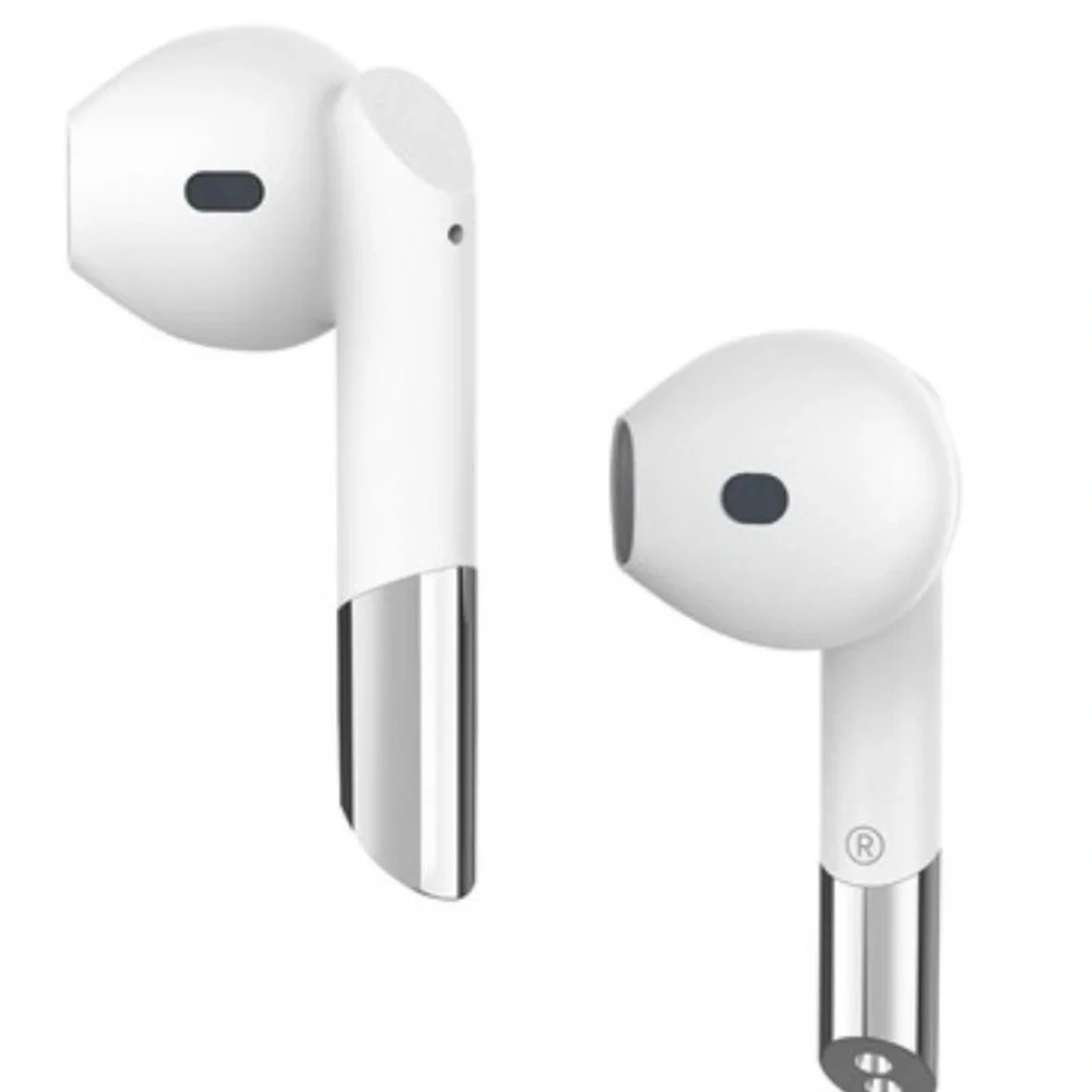 NFS MyKronoz ZEBUDS Premium Silver NIB Wireless Bluetooth In-Ear Headphones - Picture 2 of 16